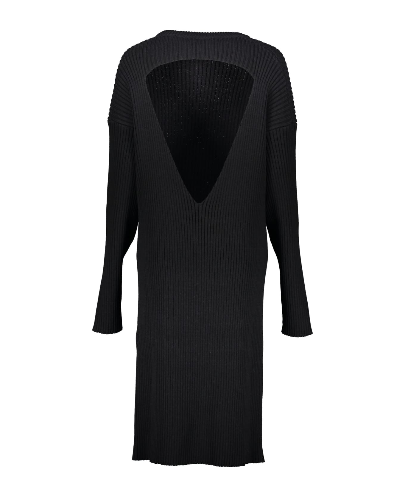 Ribbed Knit Dress - 2