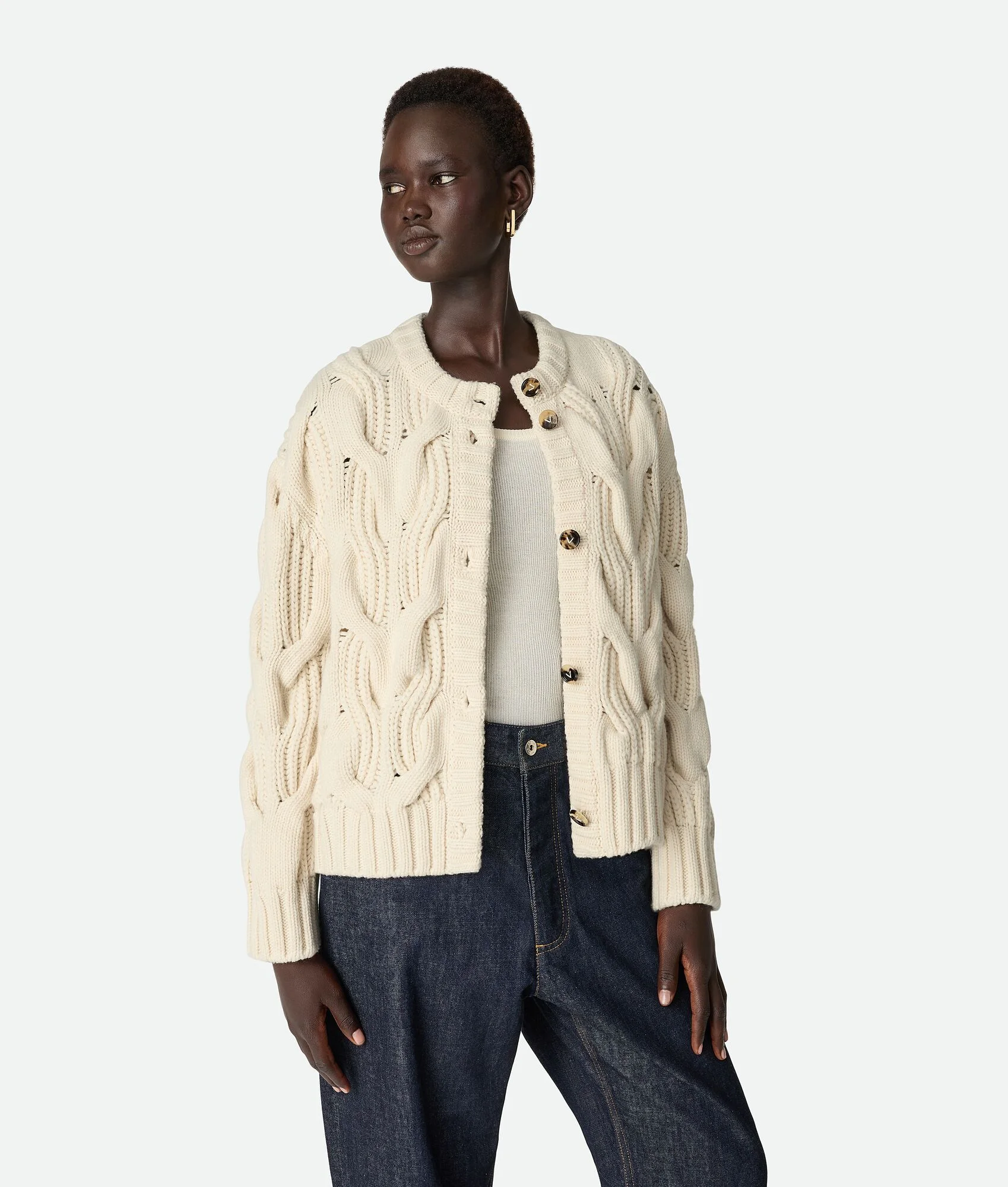 Wool Cardigan - 1