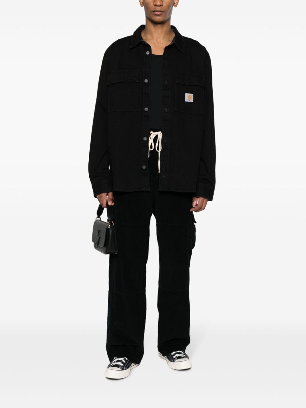 long-sleeve cotton shirt - 4