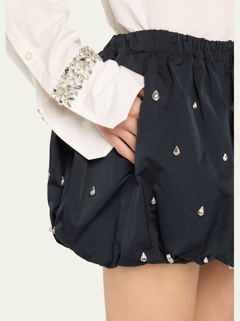 Holly Embellished Bubble Mini Skirt 5