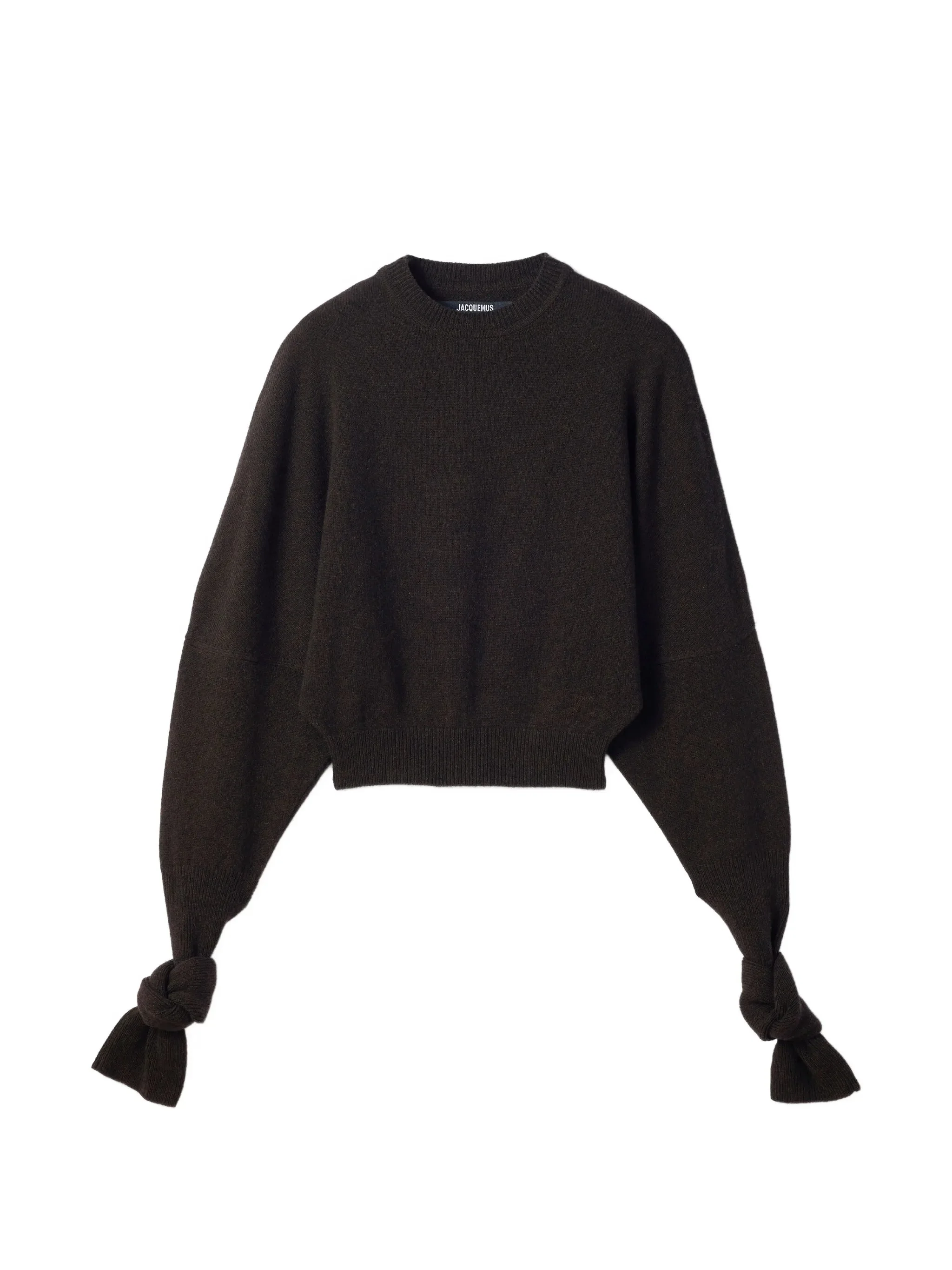 Jacquemus The Fiocco Batwing-sleeve Sweater - 1