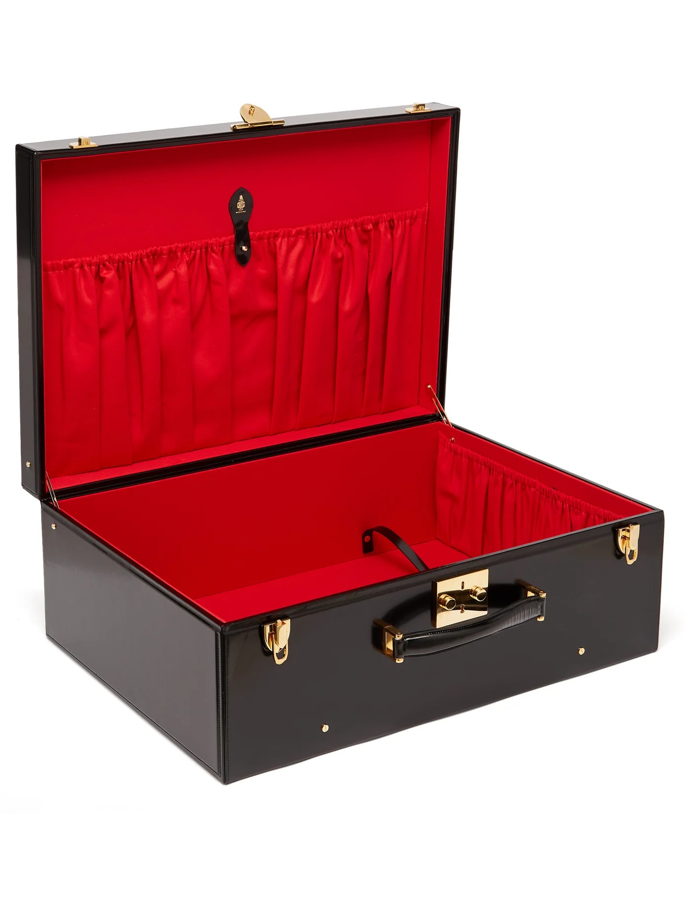 Grace 60cm smooth-leather trunk - 4