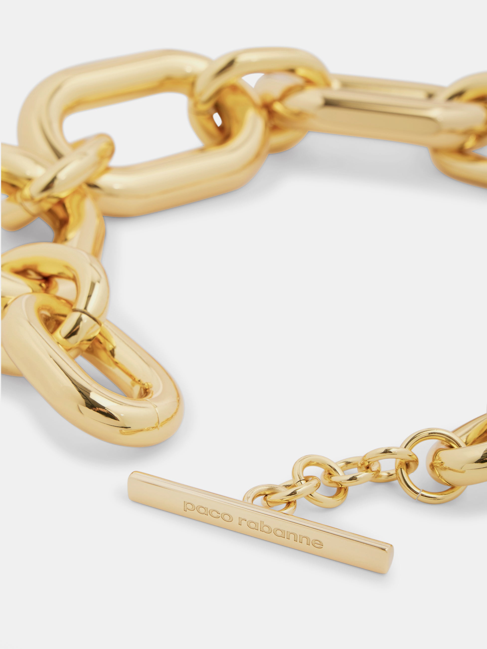 GOLD OVERSIZED XL LINK NECKLACE - 4