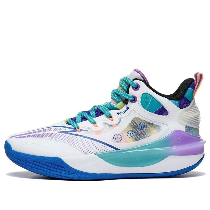 Li-Ning Pioneer Team 3.0 'White Blue Purple' YKBT026-43 - 1