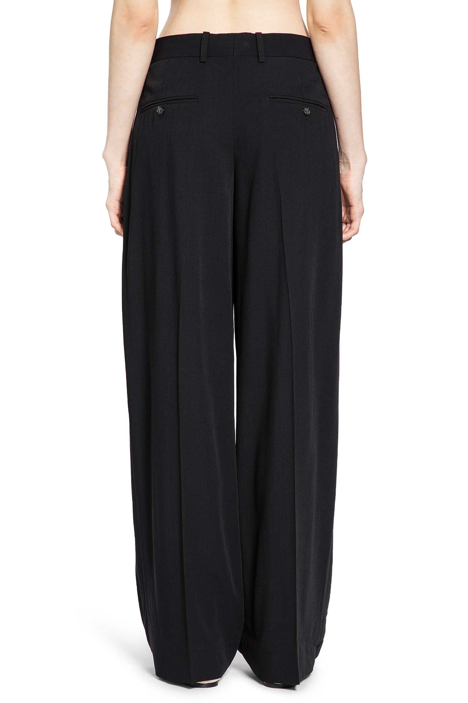 Wide Fluid Trousers - 3