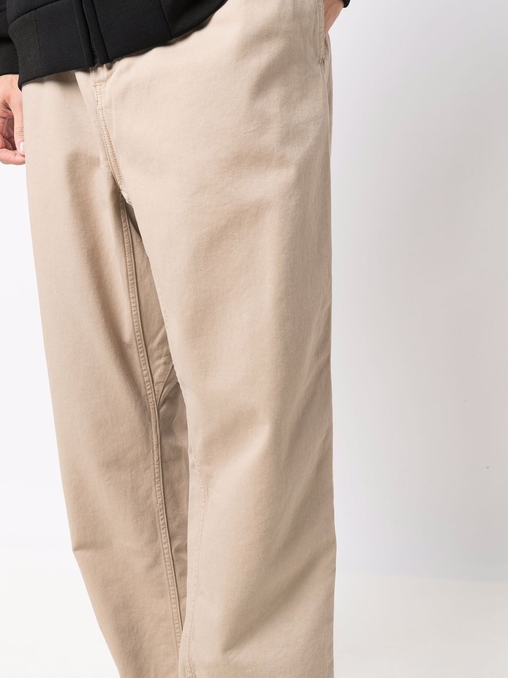 high-rise straight-leg trousers - 5