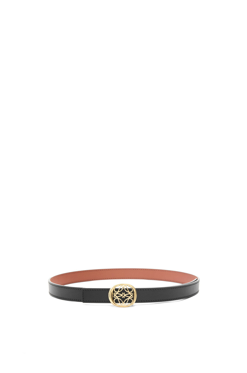 Loewe Reversible Anagram Ellipse belt in smooth calfskin outlook