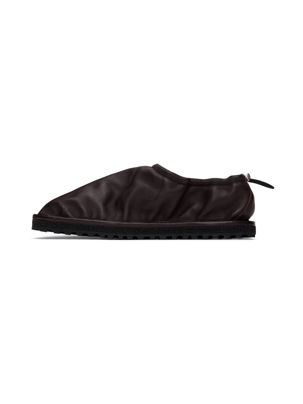 Brown Drawstring Slippers - 3