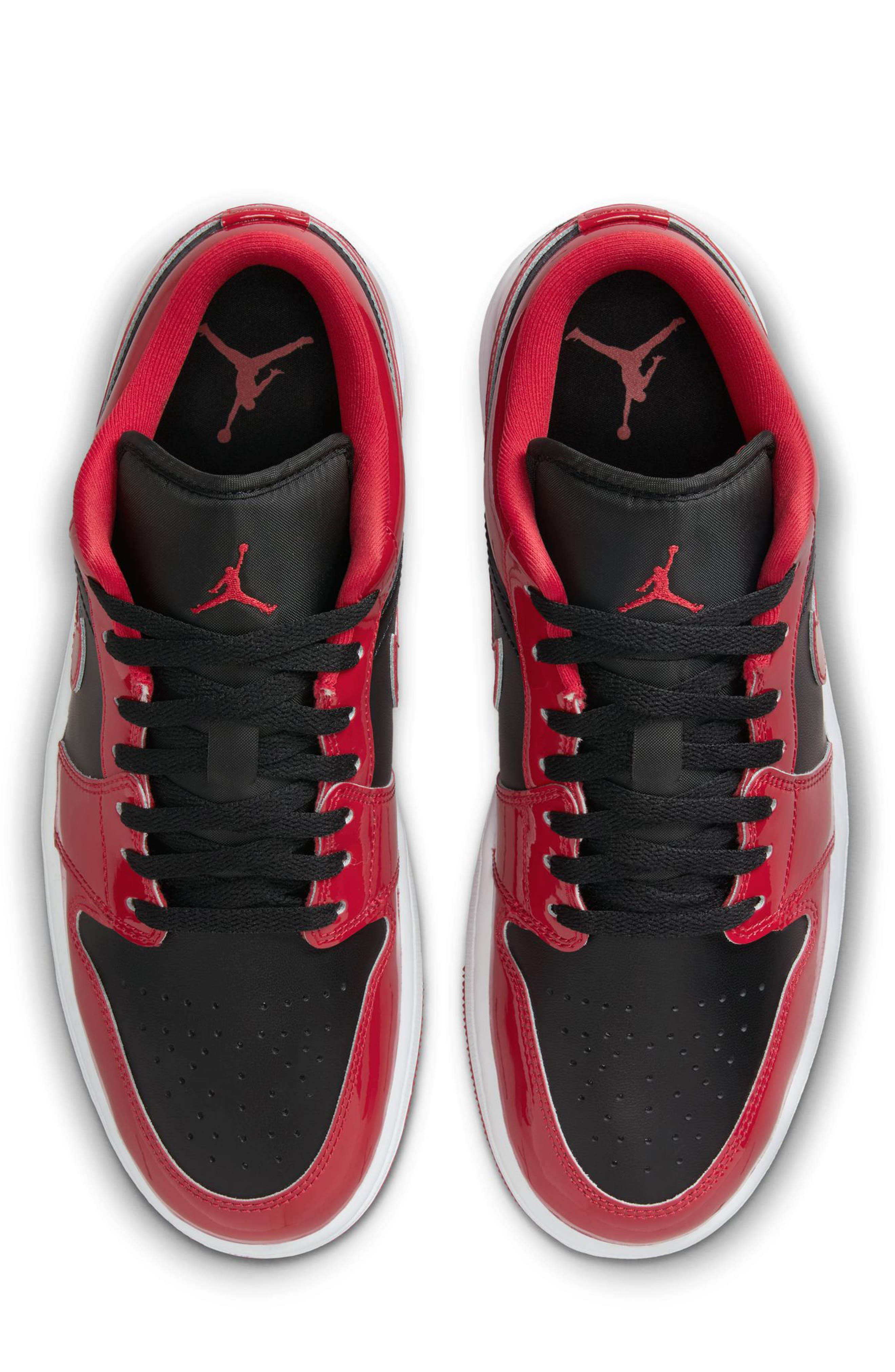 Nike Air Jordan 1 Low SE Sneaker in Black/Varsity Red at Nordstrom - 3