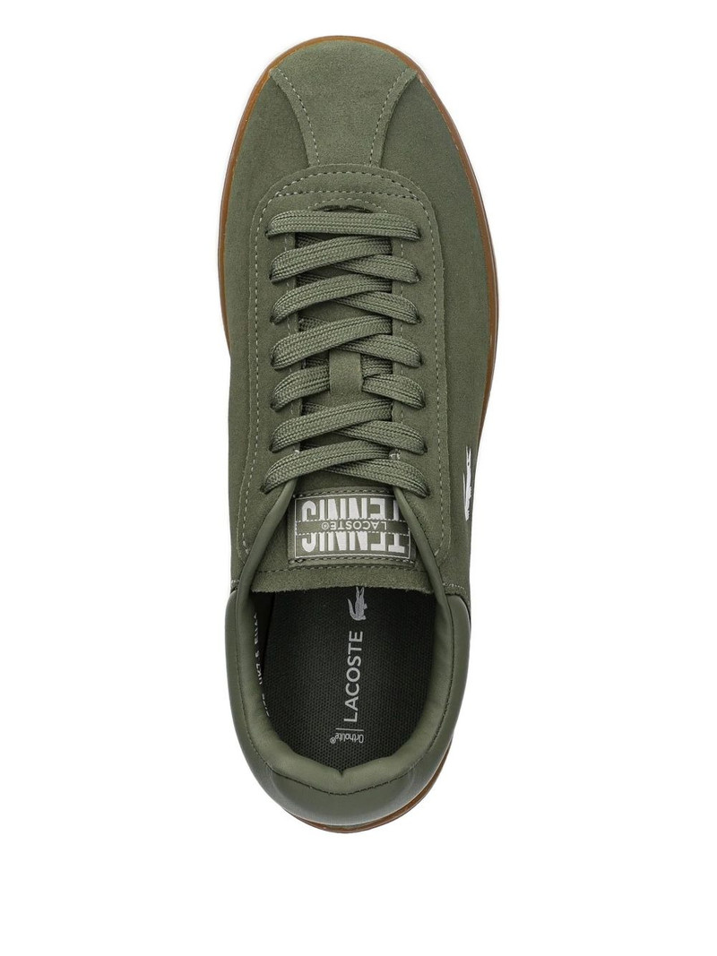 LACOSTE suede logo-detail sneakers outlook