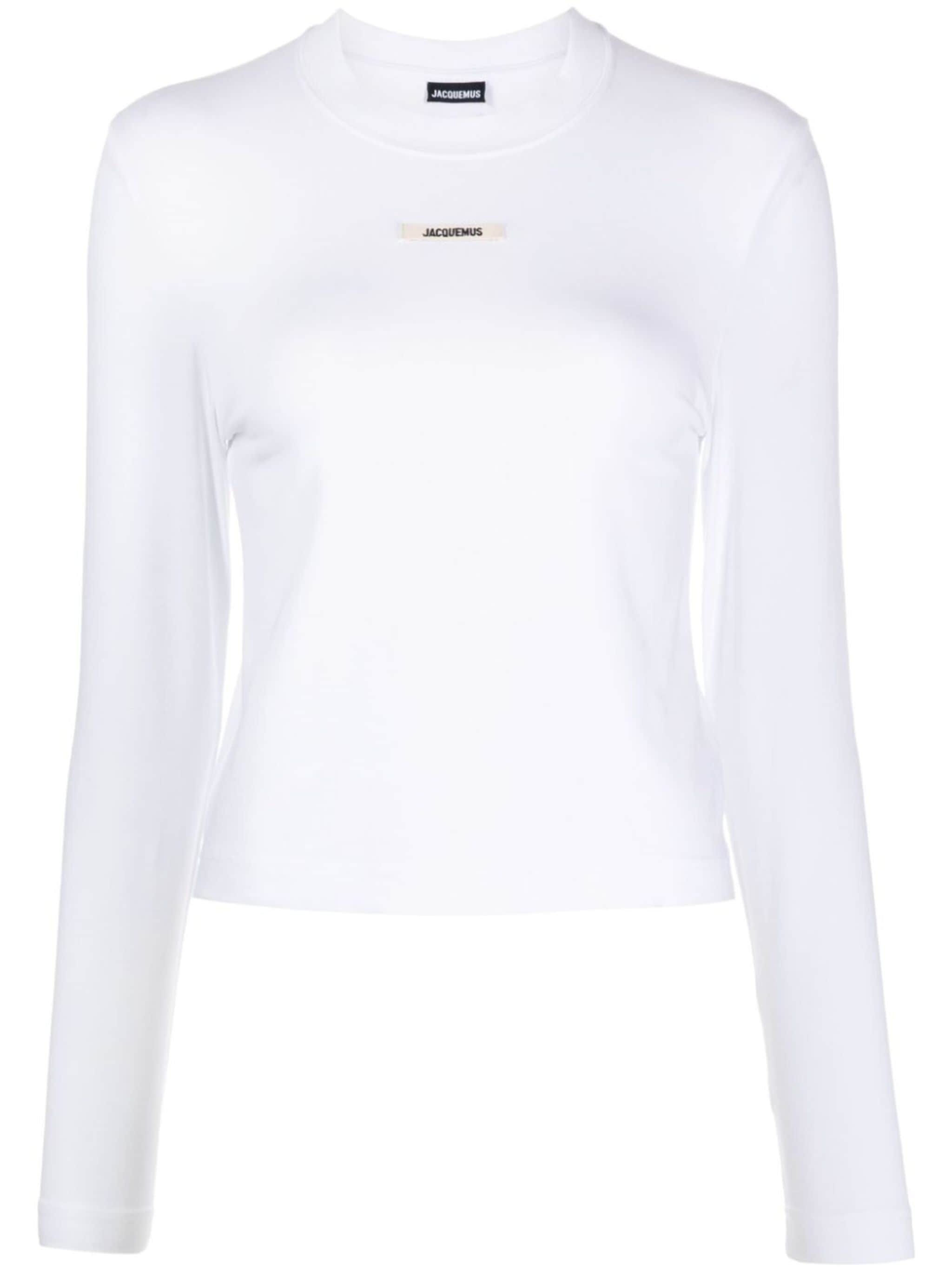 Le Gros Grain long-sleeved top - 1