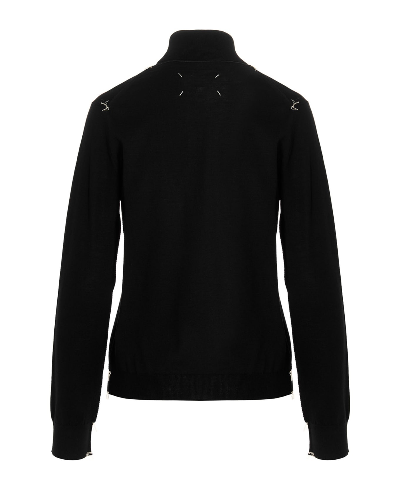 High-neck Sweater - 2