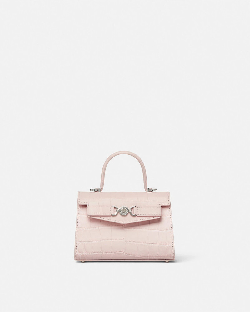 Croc-Effect Medusa '95 Small Handbag 1
