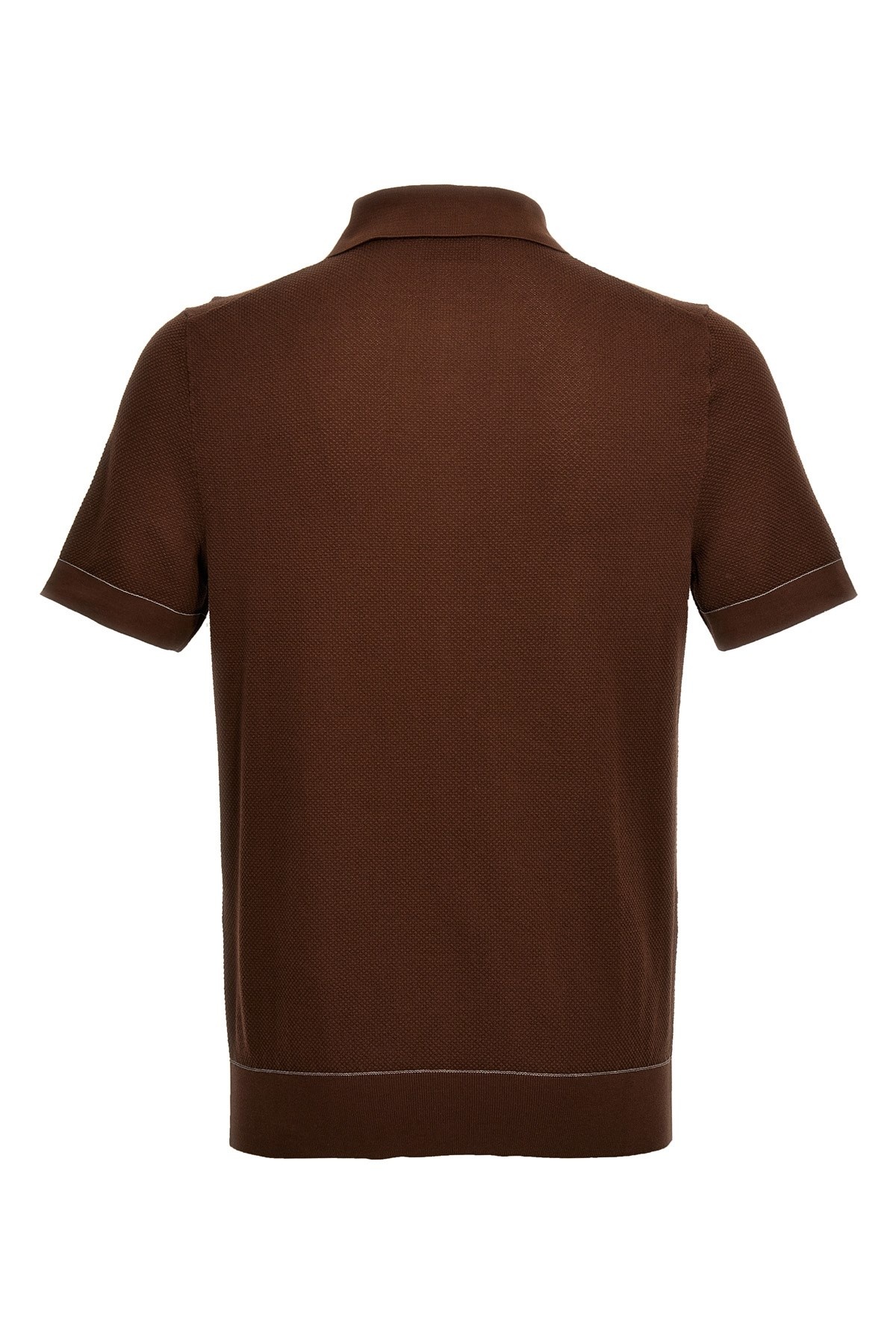 Textured polo shirt - 2