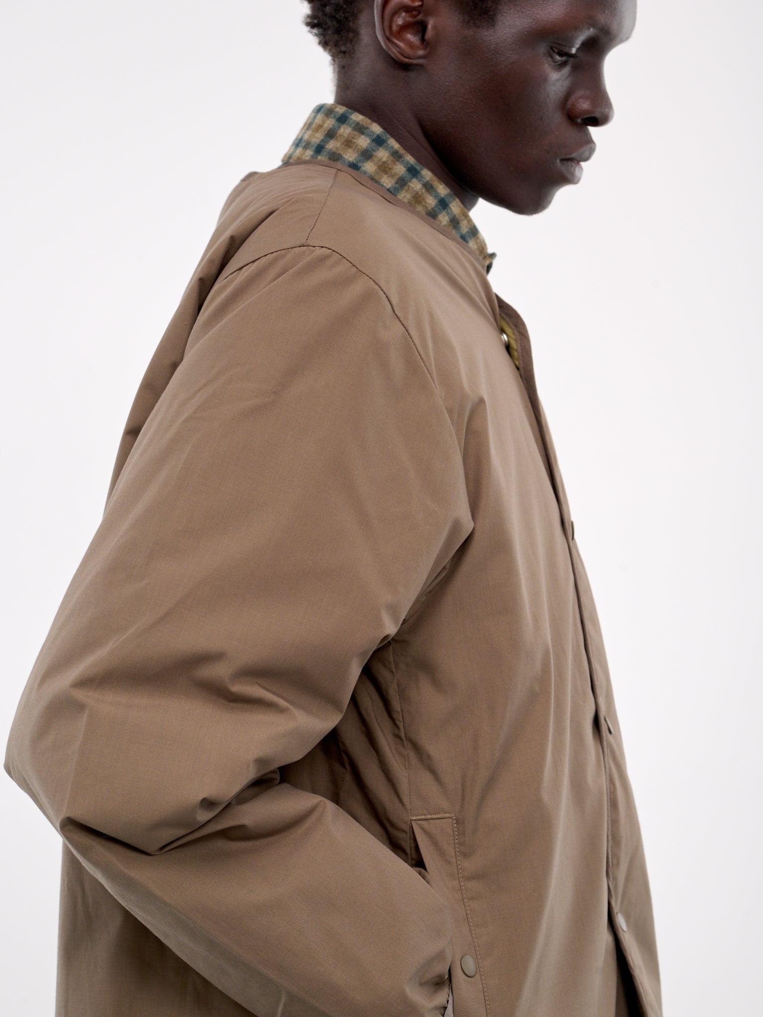 ジャケット・アウター nanamica Reversible Down Cardigan Nanamica Reversible down cardigan | CHARCOAL | SEVENSTORE