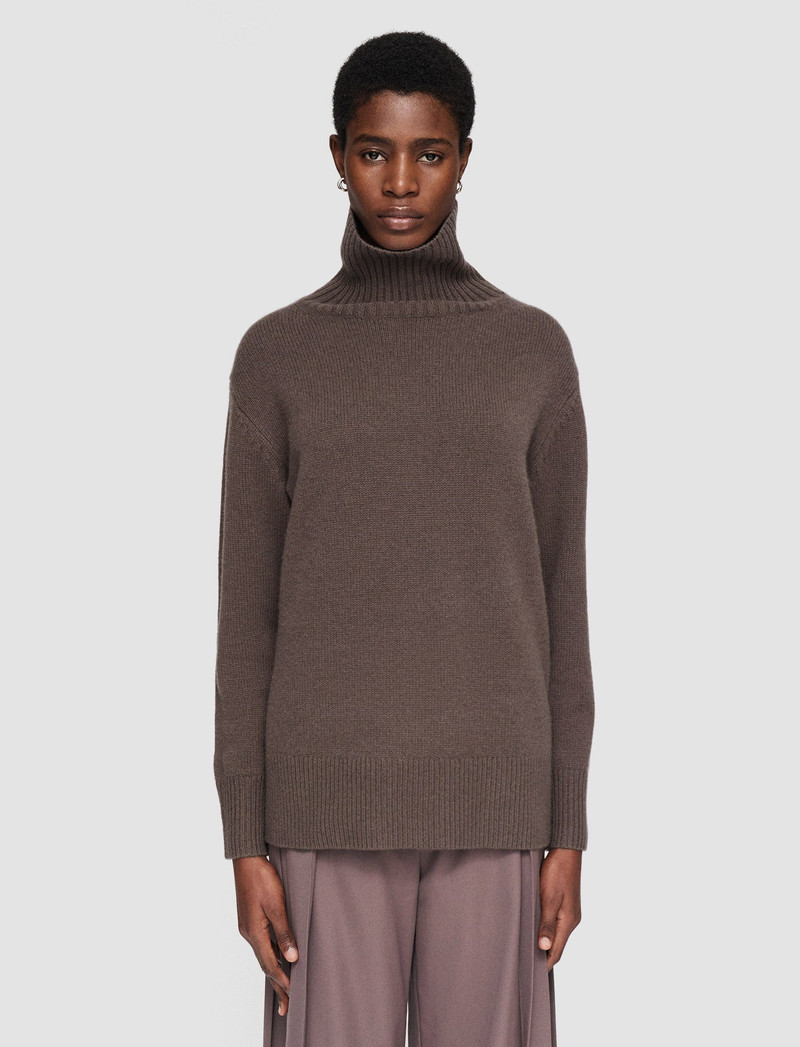 Luxe Cashmere High Neck Jumper 3