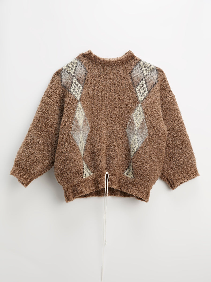 Funghi Pullover Undyed Beige - 1