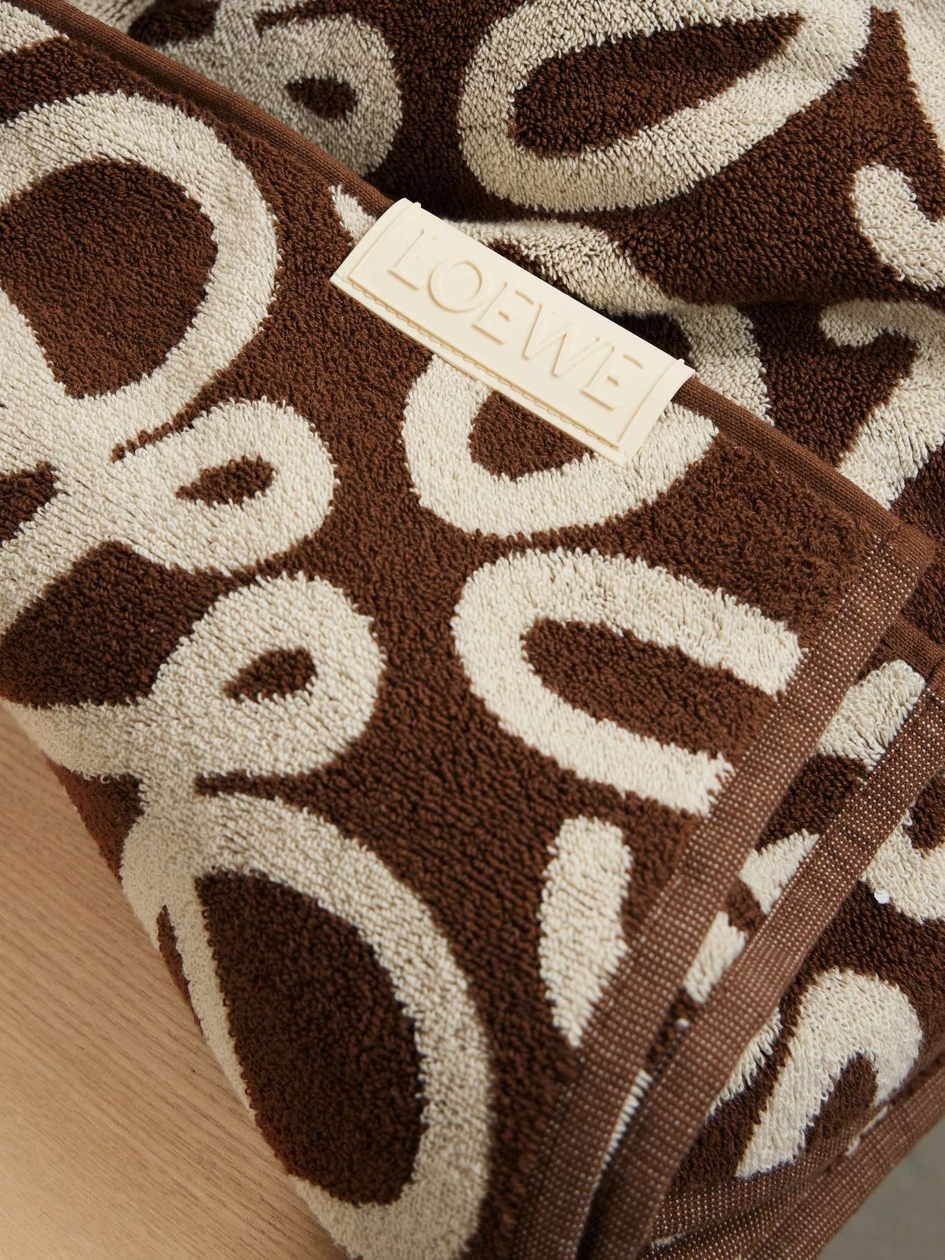 + Paula's Ibiza Anagram cotton-terry jacquard towel - 3