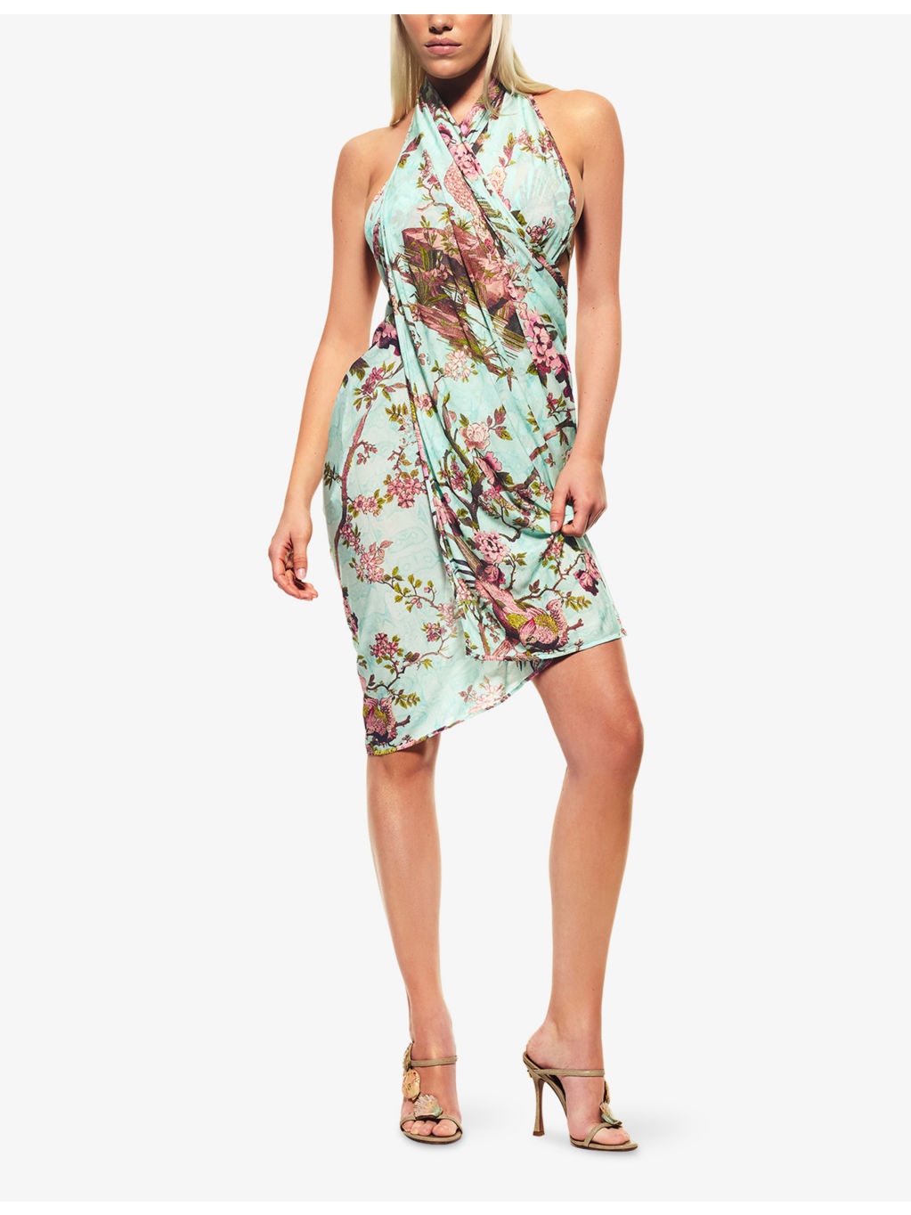 SKIMS x Cavalli Pareo Graphic-Print Stretch-Woven Skirt - 4