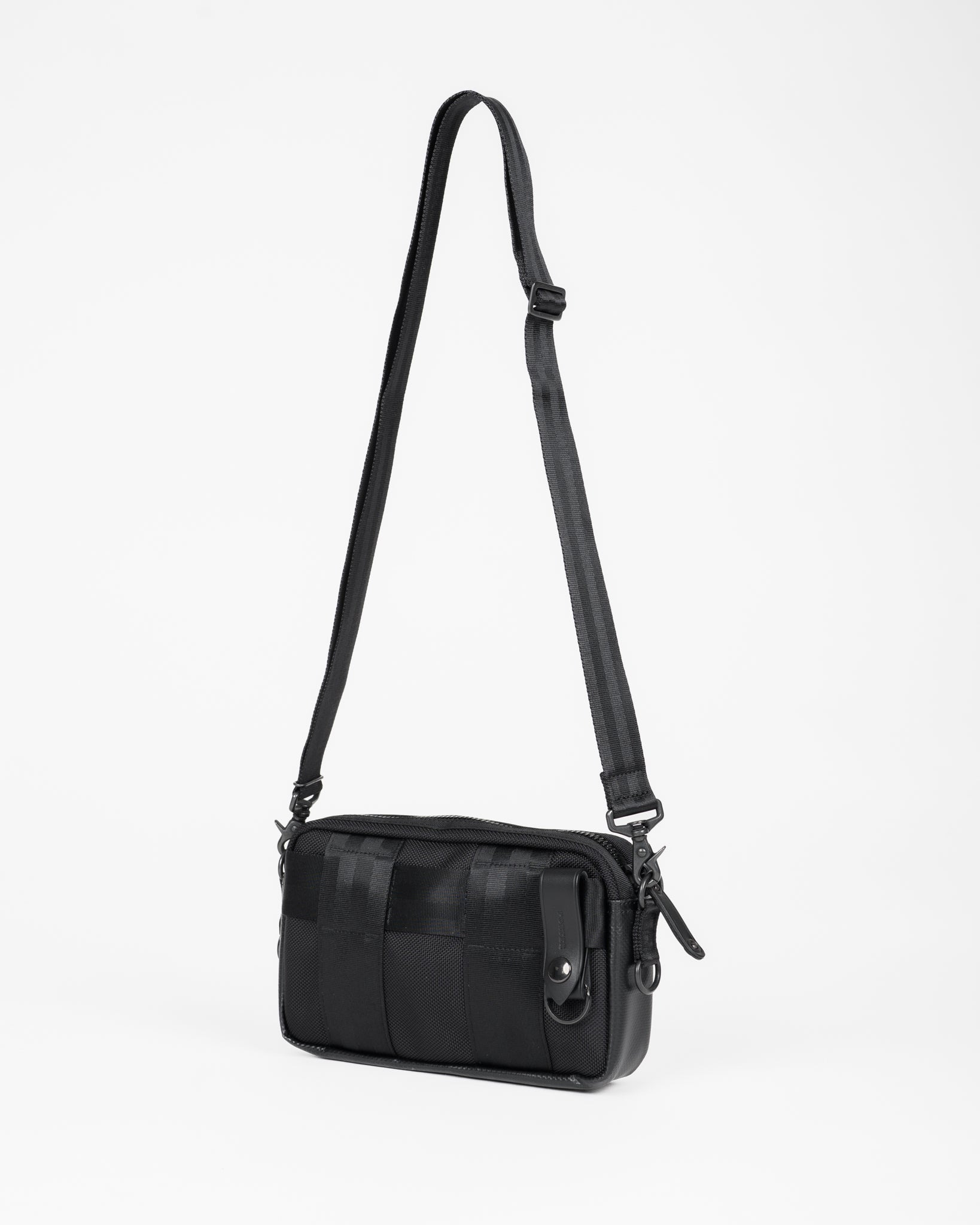 PORTER - YOSHIDA & CO. - HEAT SMALL SHOULDER BAG - BLACK - 5