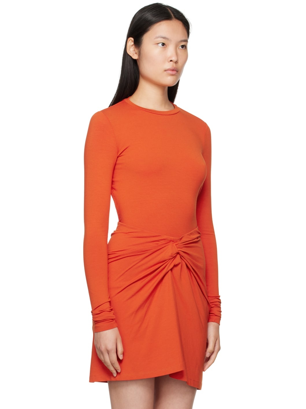 Orange Leonio Long Sleeve T-Shirt - 2