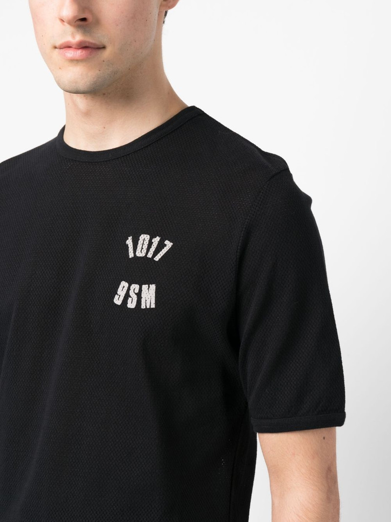 logo-print cotton T-shirt 6