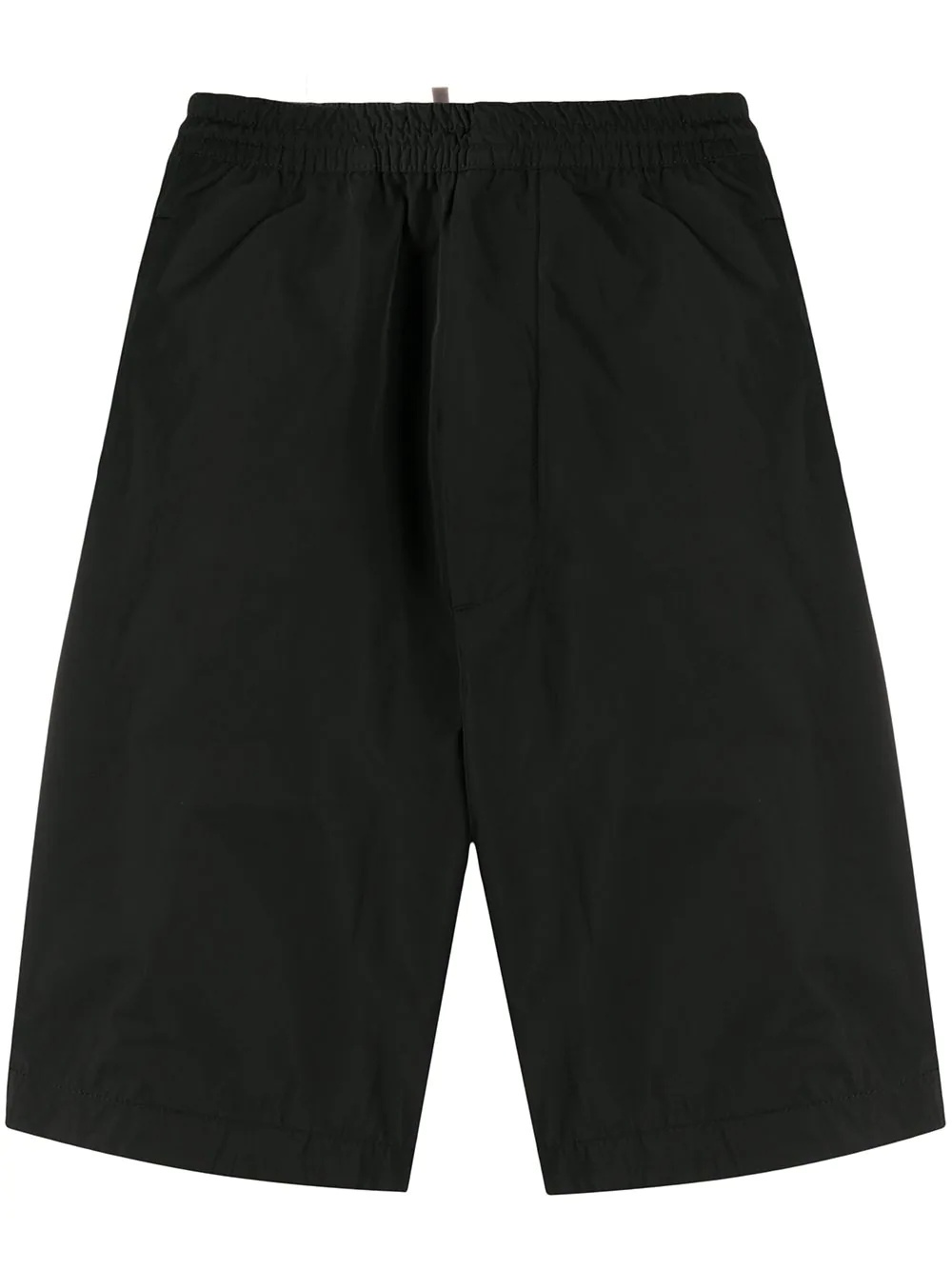 contrasting-panels logo track shorts - 1