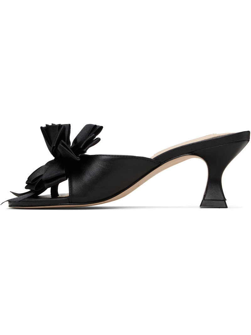Black Celebration Mule Heels 3