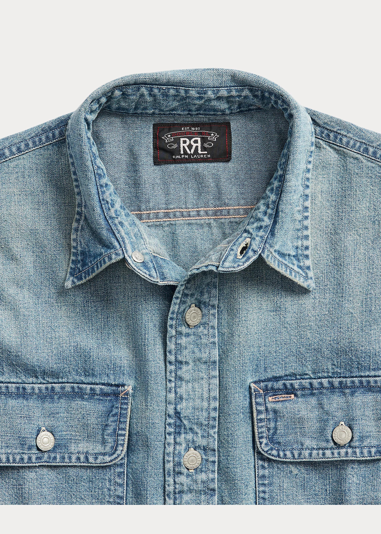Indigo Denim Workshirt - 3