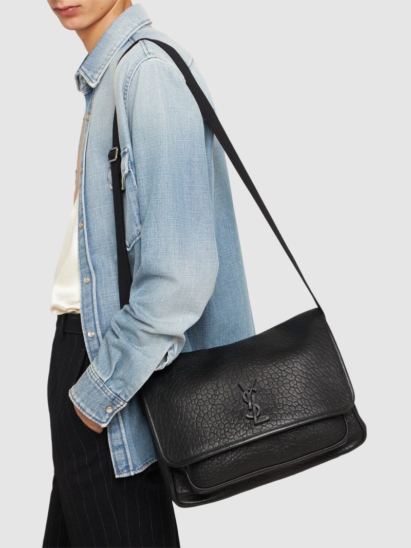 Niki leather messenger bag - 2