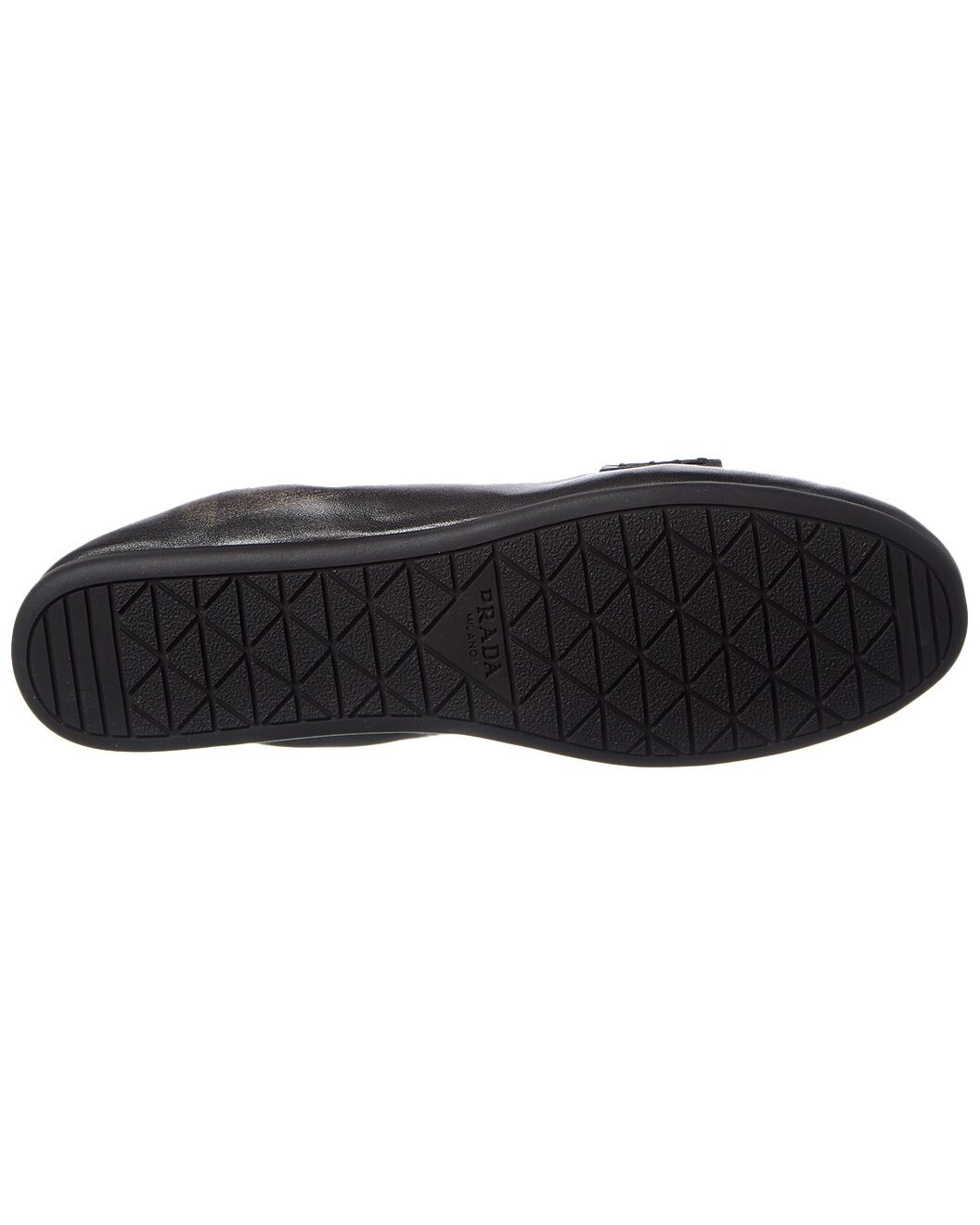 Prada Logo Leather Loafer - 4