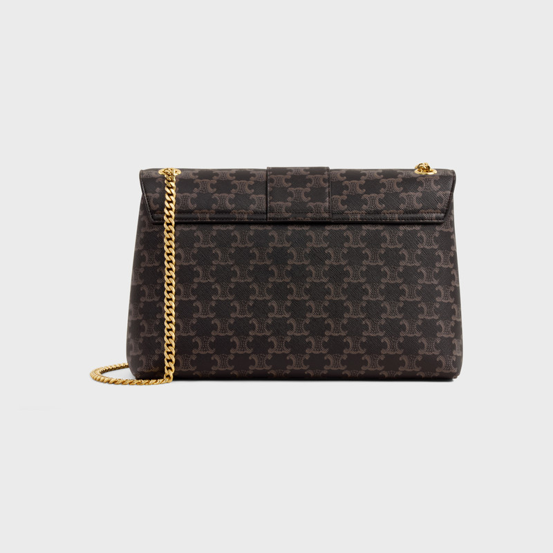 LARGE CELINE VICTOIRE BAG in Triomphe Canvas 3