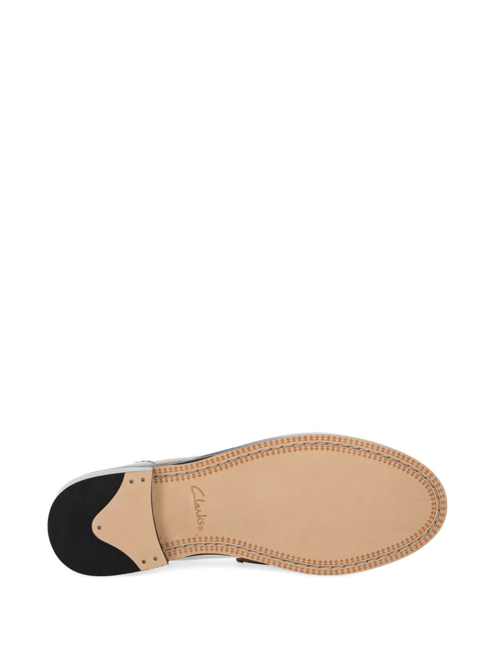 stitched detail loafers - 5