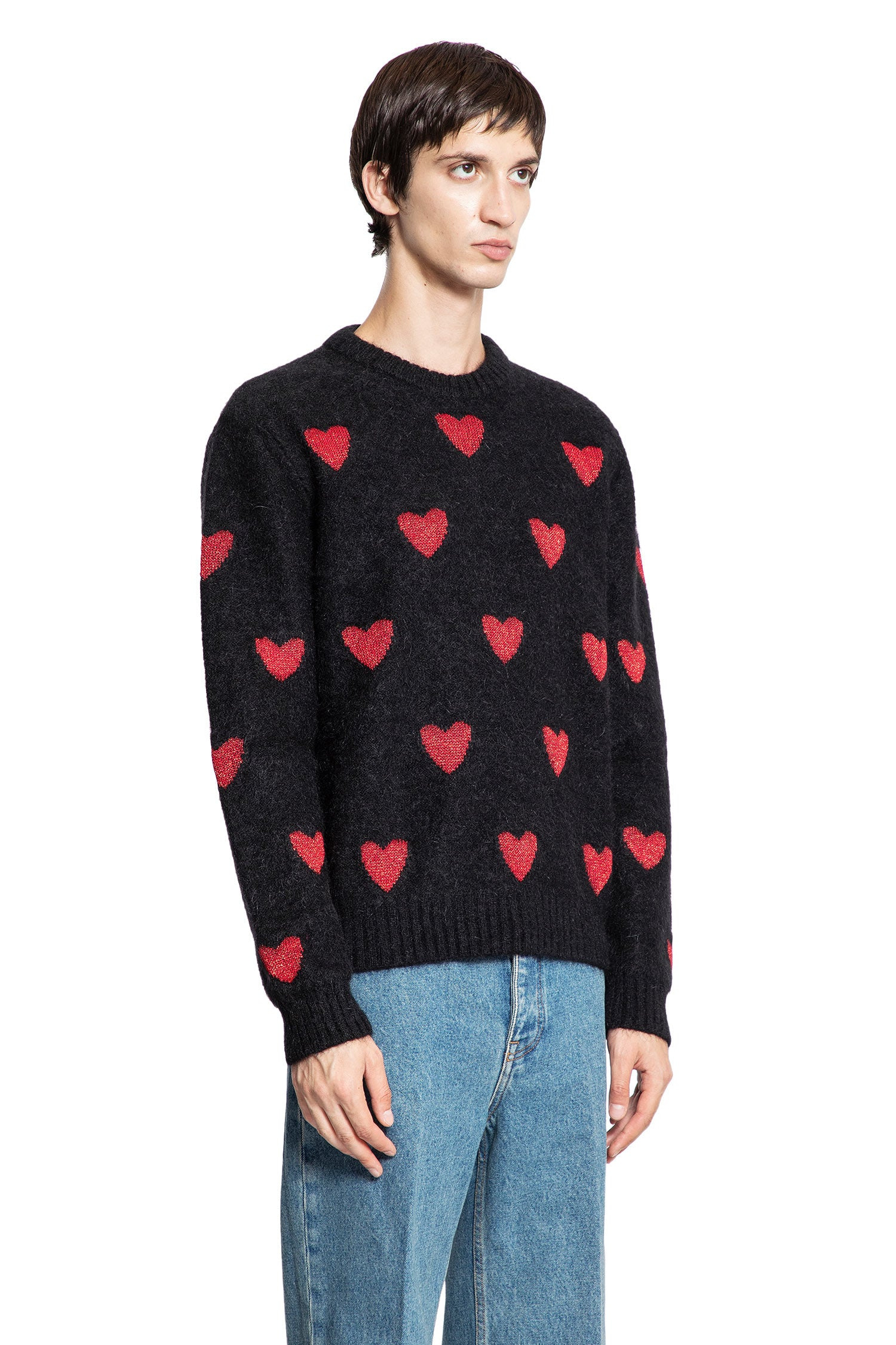 Heart-Jacquard-Mohair-And-Lurex-Jumper - 2