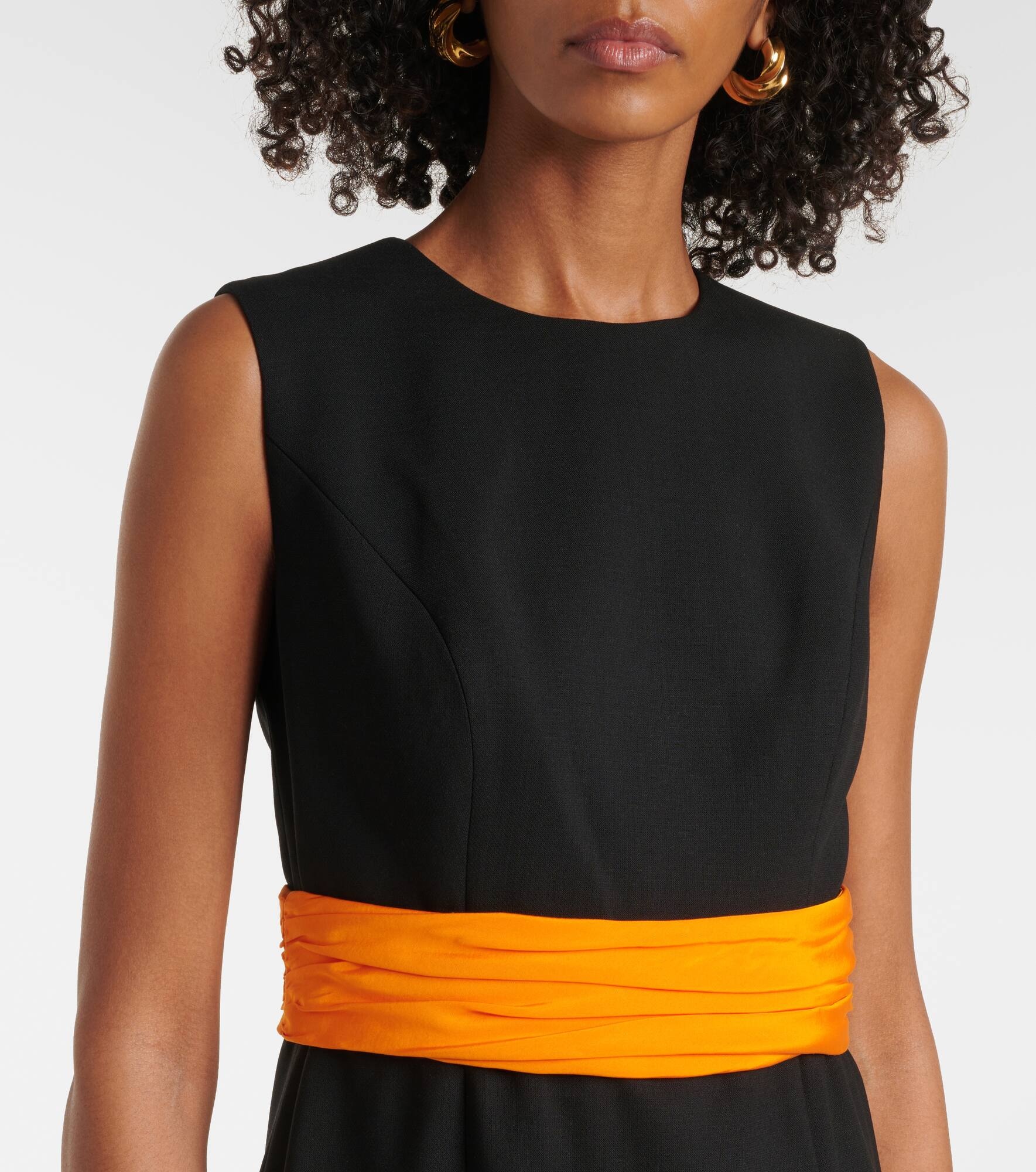 Wool cocktail dress - 4