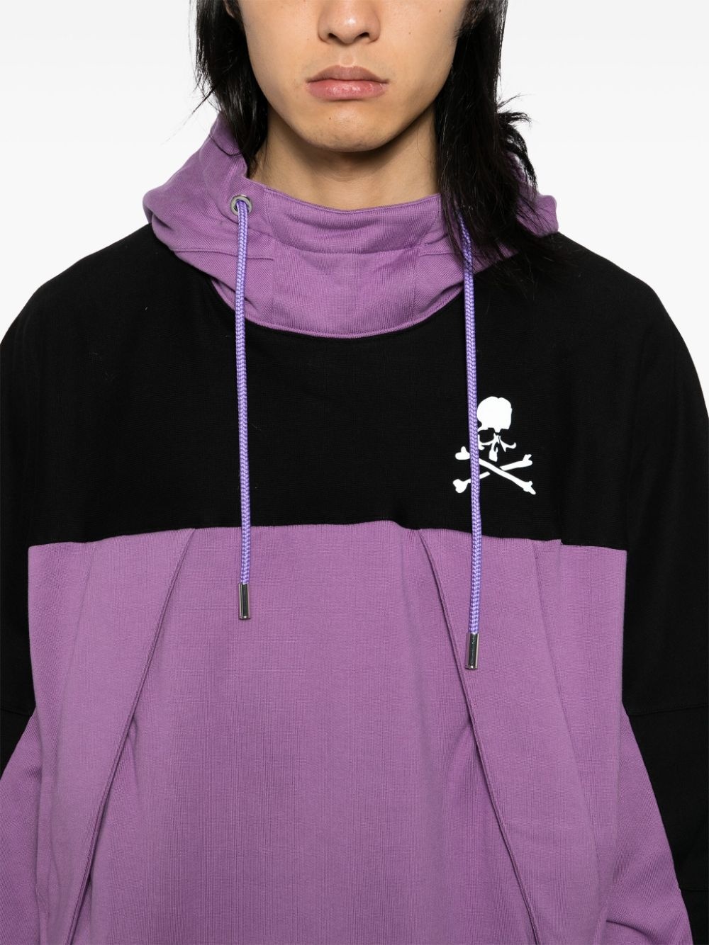 logo print hoodie - 5
