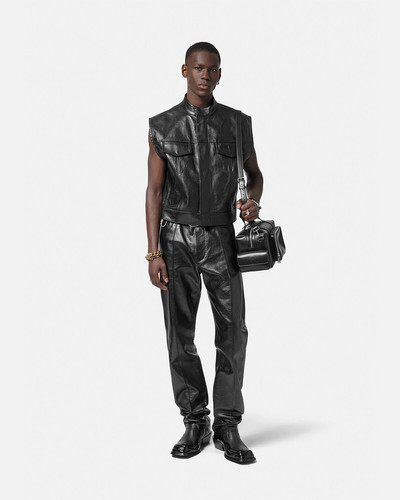 VERSACE Leather Vest outlook