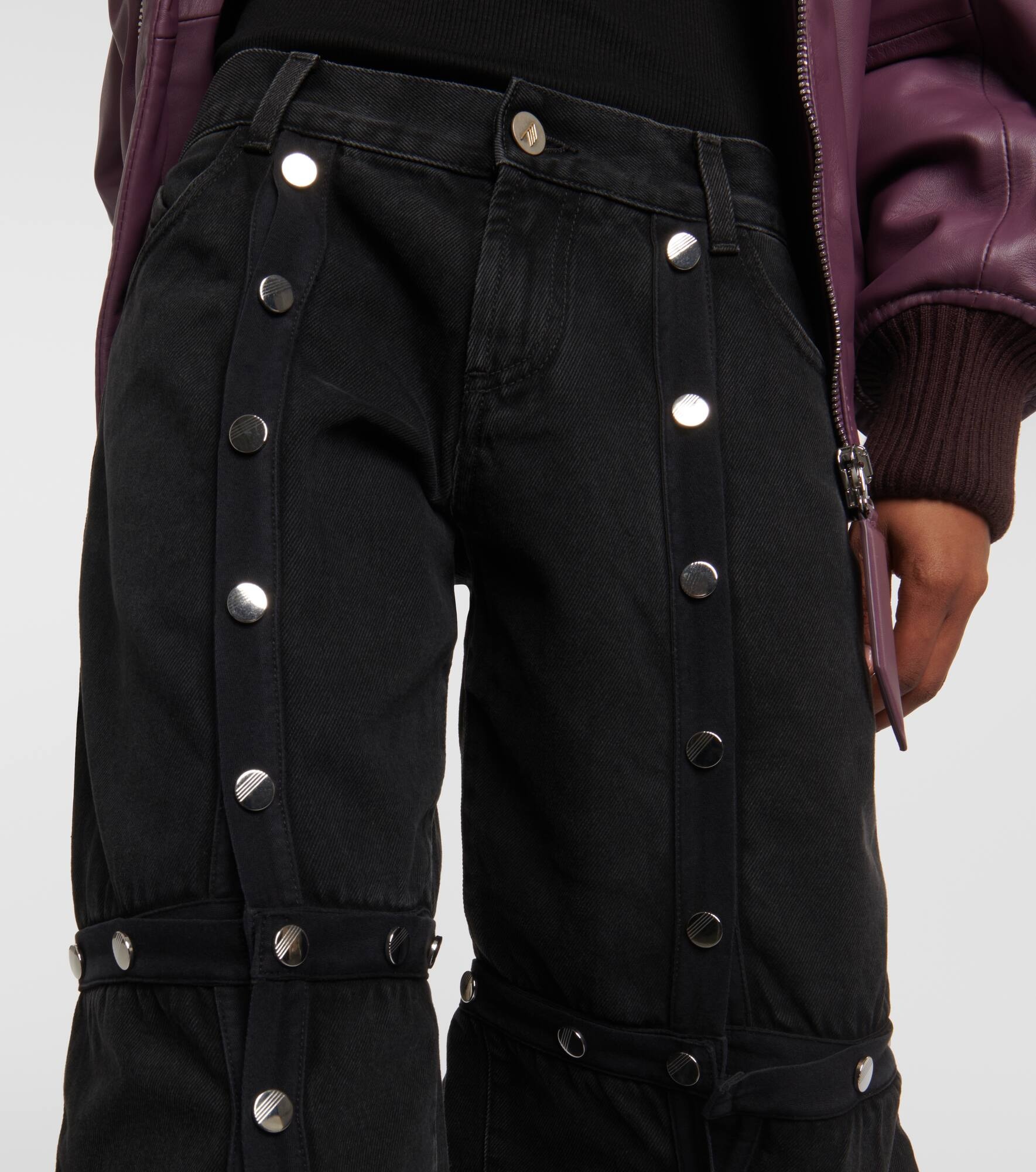 Deconstructed low-rise jeans - 4