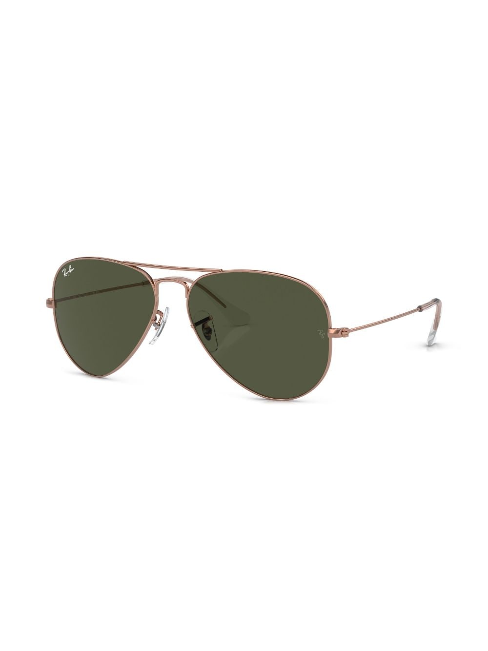 tinted-lenses aviator-frame sunglasses - 3