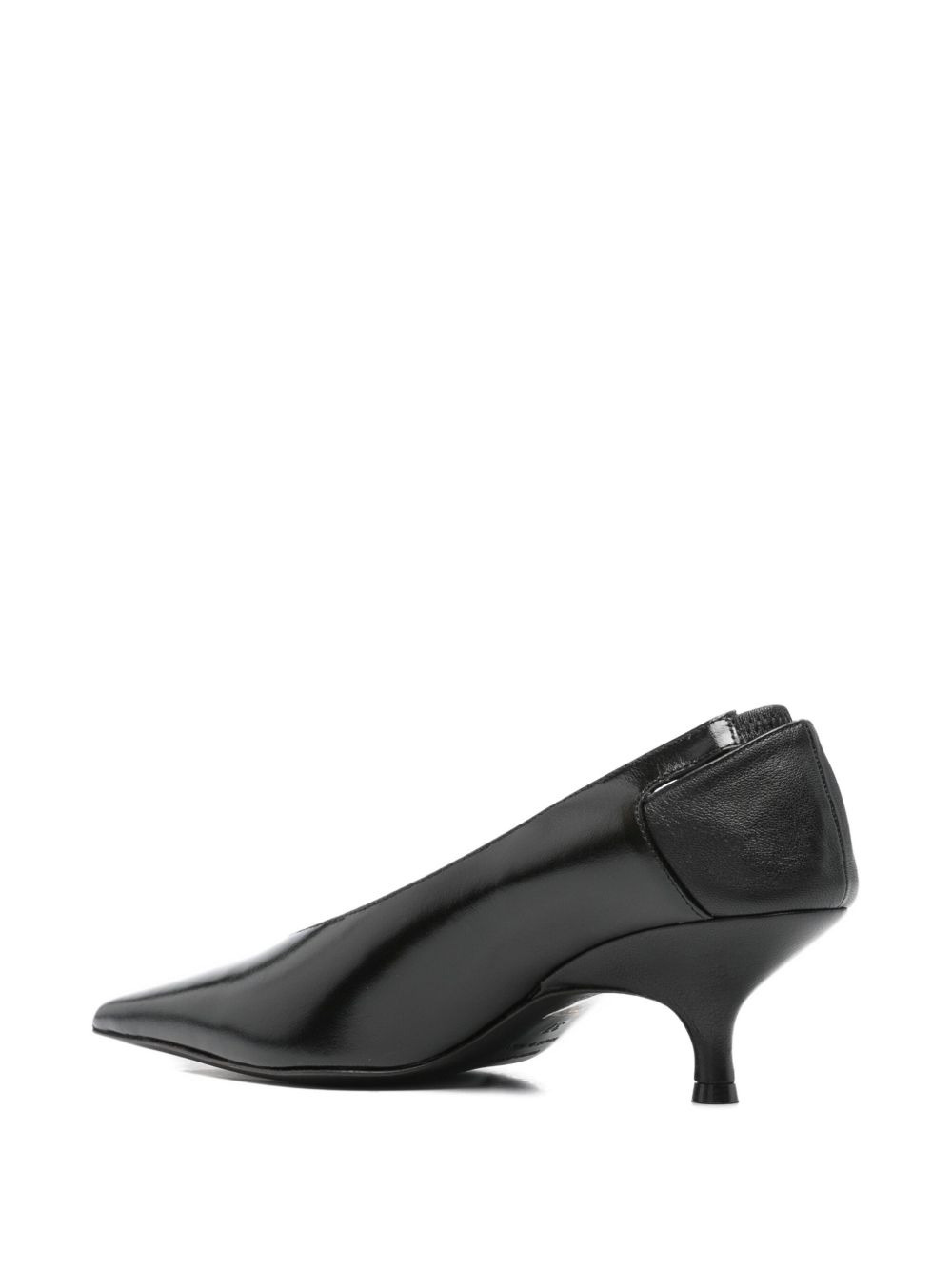 50mm Sloane pointed-toe kitten-heel pumps - 3