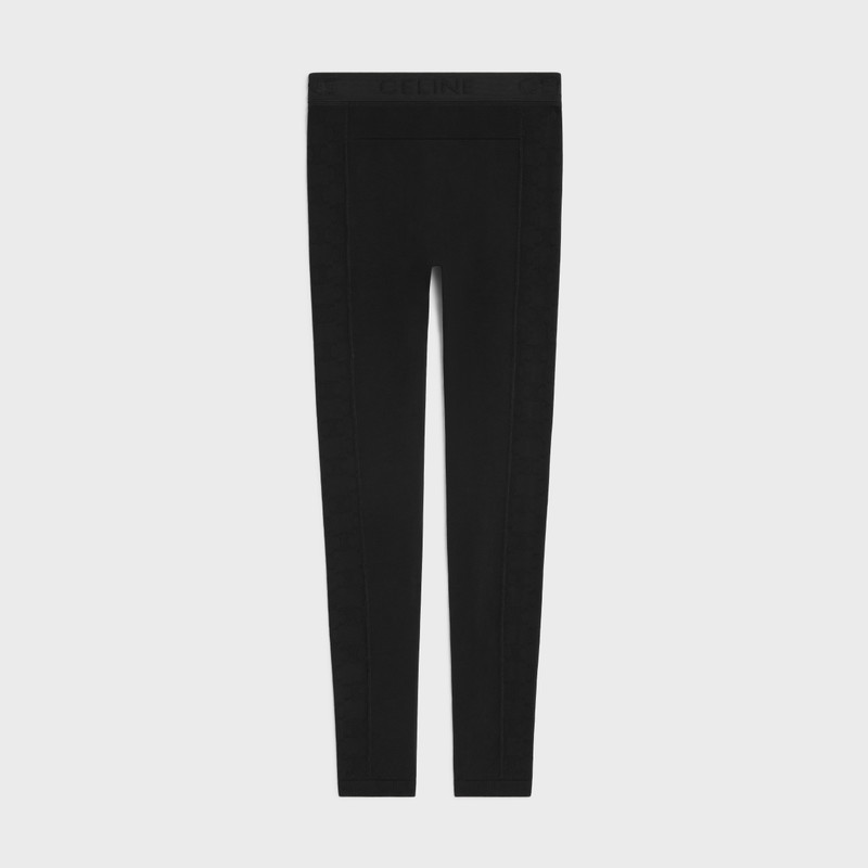 CELINE Triomphe leggings in athletic viscose outlook