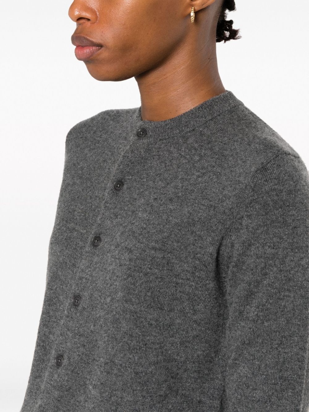 N°300 Little 2 crew-neck cashmere cardigan - 5
