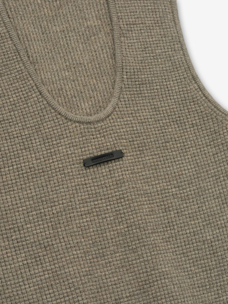 Womens Waffle Tank 5