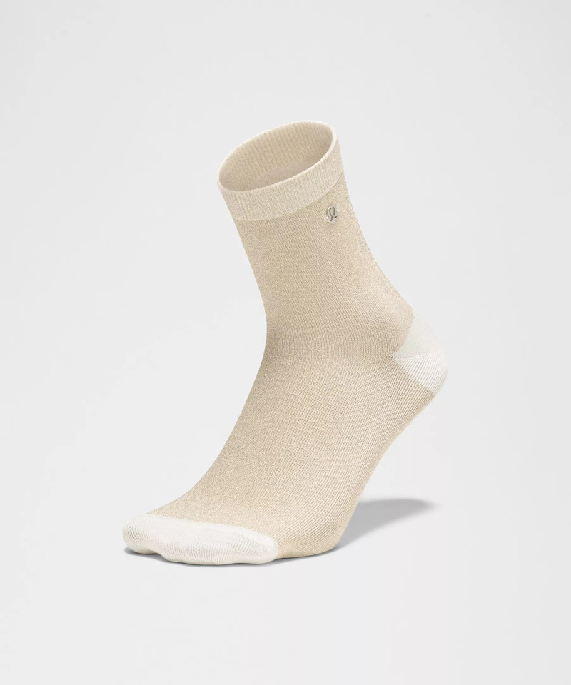 Unisex Glitter Quarter Socks 3