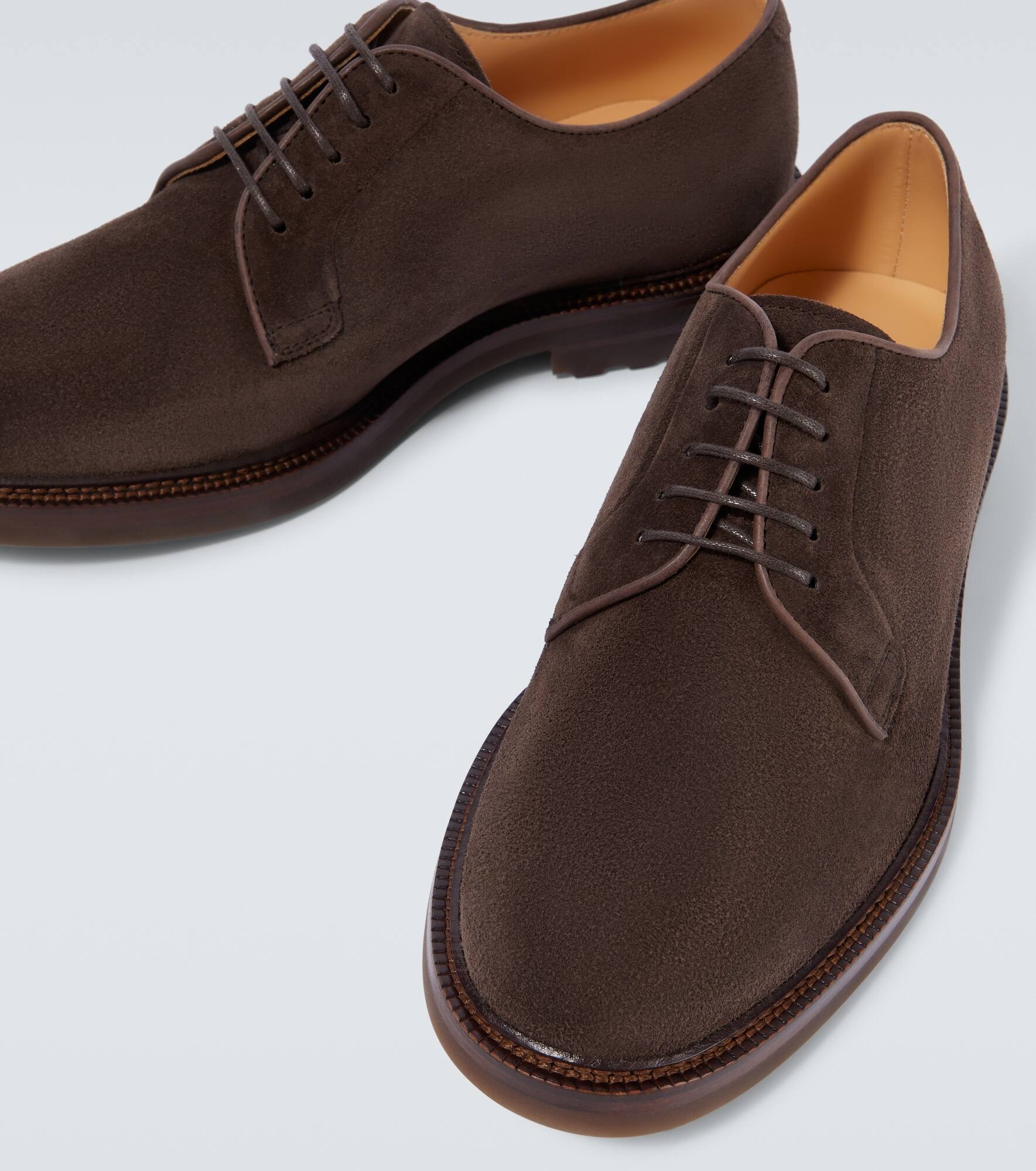 Suede Derby shoes - 3