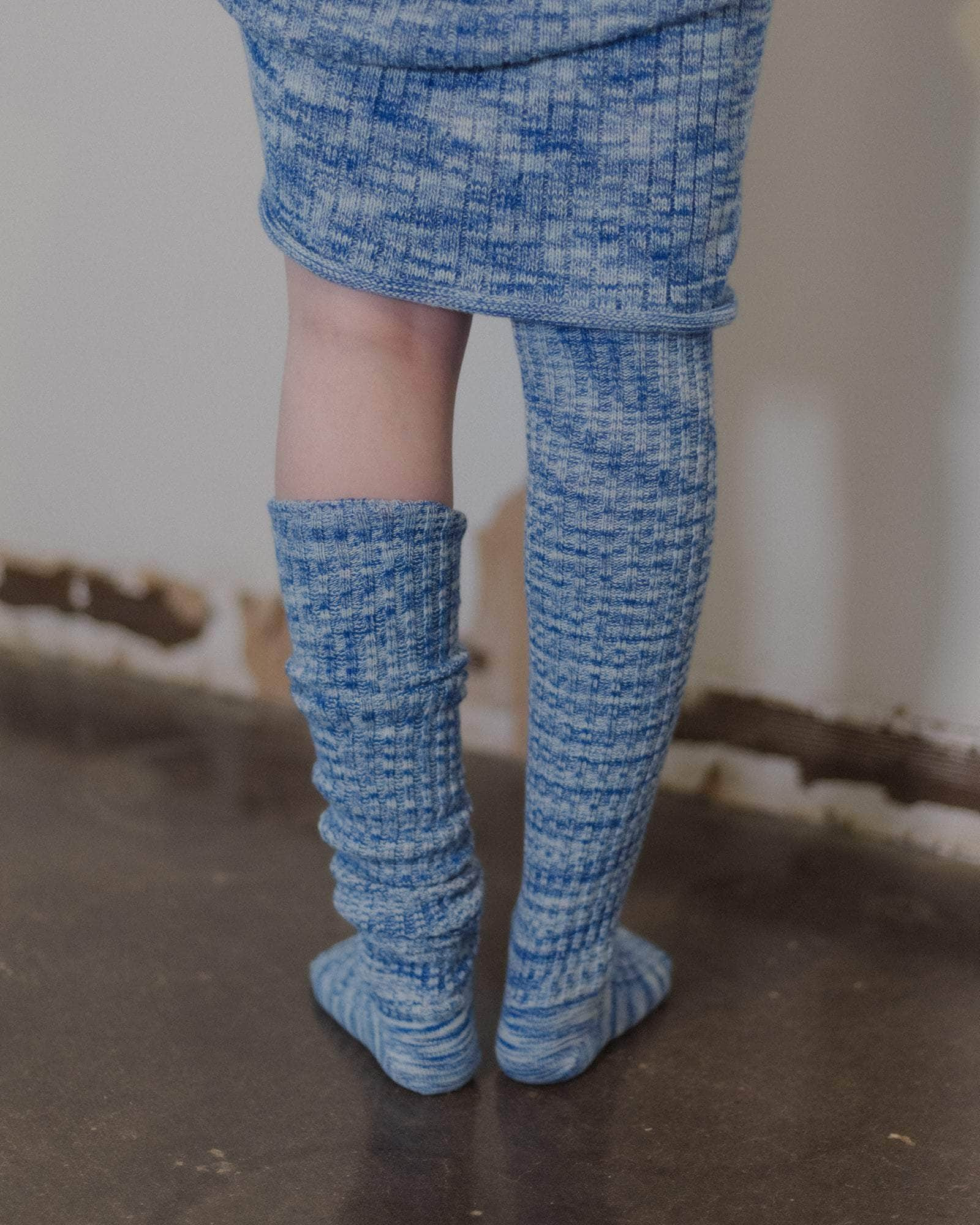 Twist Overknee Socks - Organic Cotton Rib - 2