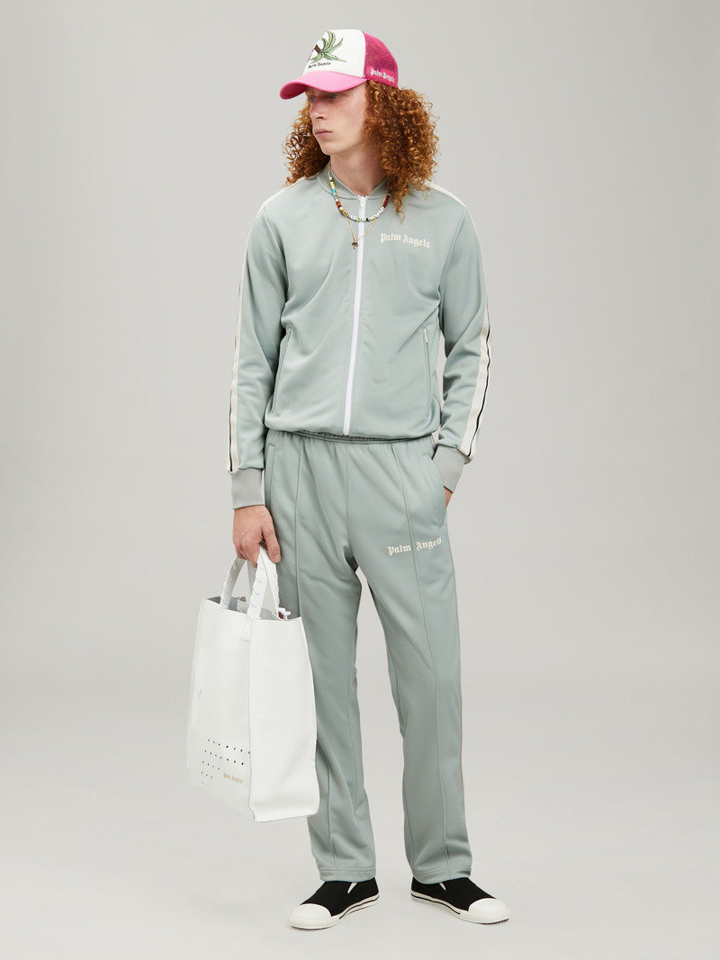 Palm Angels GREY TRACK JACKET outlook