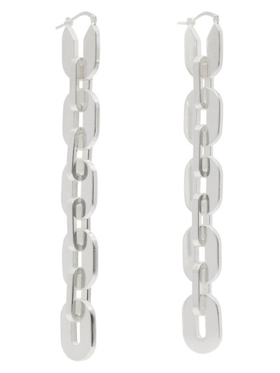 Jil Sander Silver Chain Earrings outlook