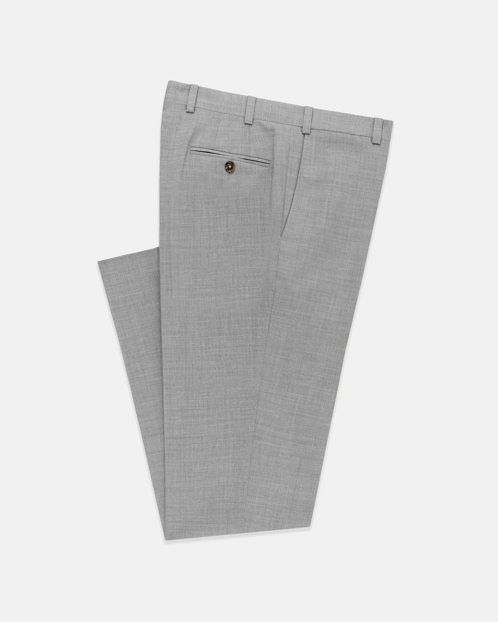 CRASH LINEN TROUSERS - 1
