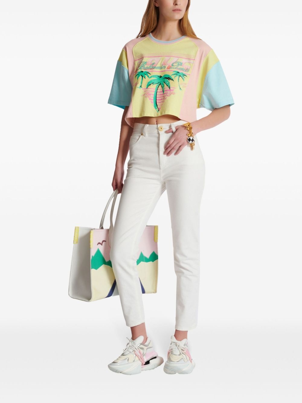 slim-cut jeans - 2